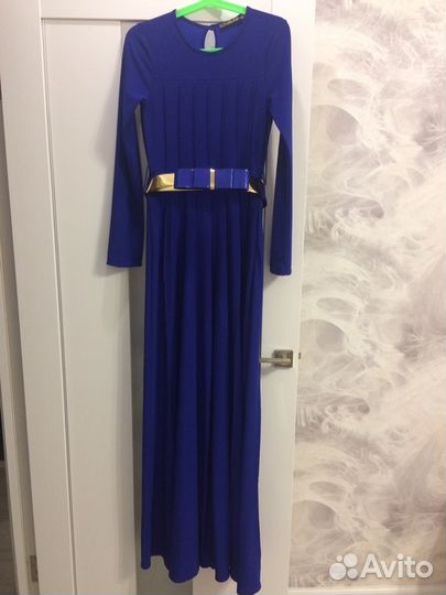 Платье в пол glam 44