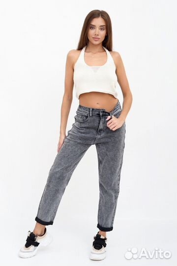 Жен. брюки повседневные 1522-18-1947