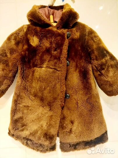 Шубки детские кроличья и мутоновая СССР