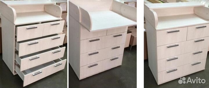 Комод с пеленальным столиком