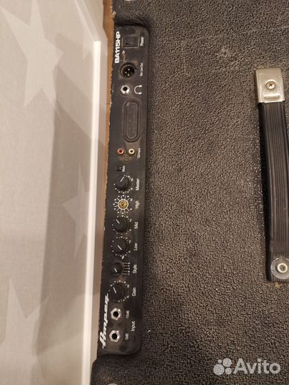 Басовый комб ampeg ba-115 hp