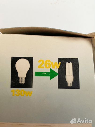 Энергосберегающая лампа 26w 2700k