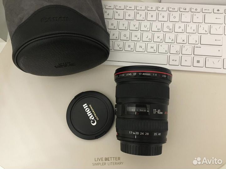 Объектив canon EF 17-40 mm L USM новый