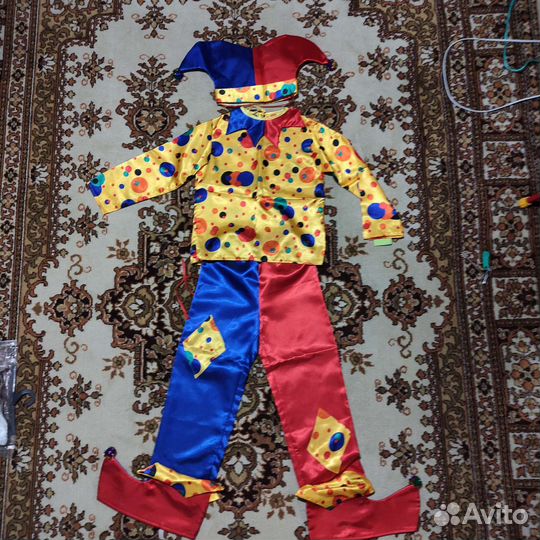 Новогодний костюм Скоморох