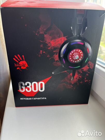 Игровые наушники bloody