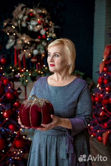 Шикарное нарядное платье с переливом 56