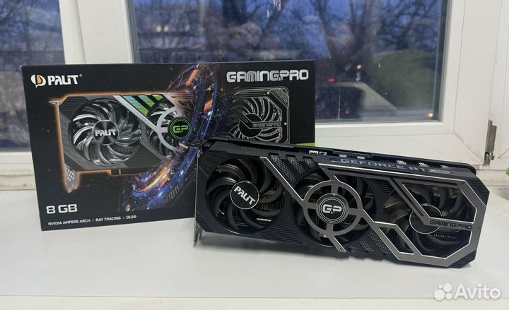 Видеокарта Palit GeForce RTX 3070 GamingPro