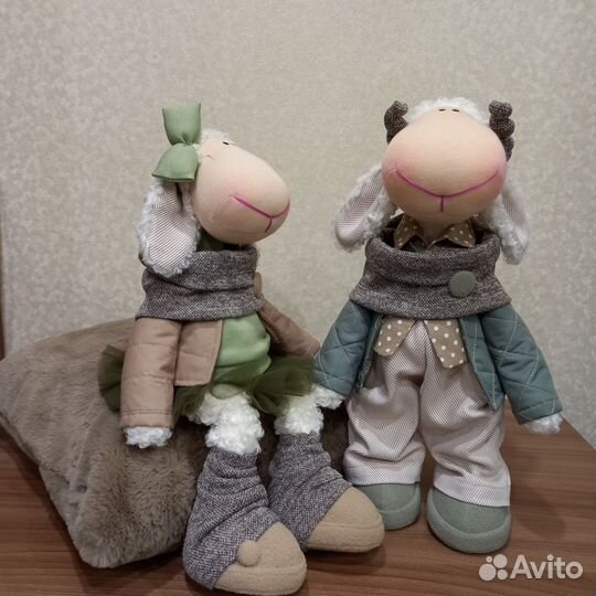 Игрушки мягкие для интерьера