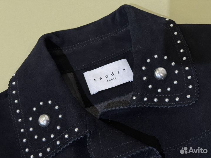 Sandro замшевая куртка оригинал