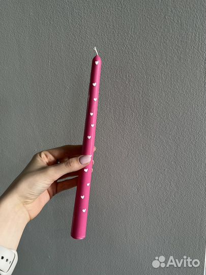 Свечи как из Pinterest (столовые)