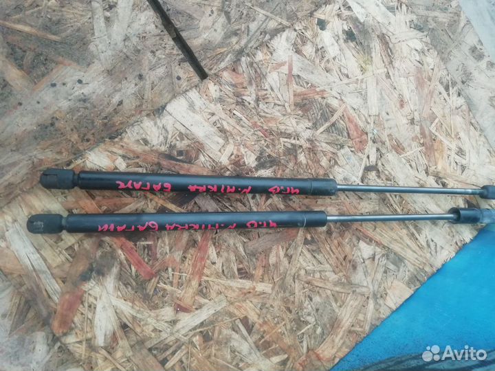 Стойки багажника Nissan Micra К12 1.2м