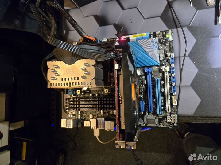 Комплект asus p9x79 i7 3820 2011 охлаждение