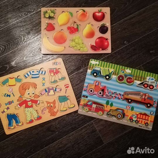 Развивающие рамки-вкладыши