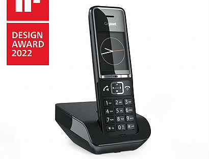 Радиотелефон dect Gigaset comfort 550 RUS, черный