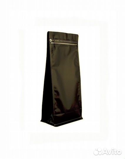 Восьмишовный пакет с клапаном дегазации 0,25 кг