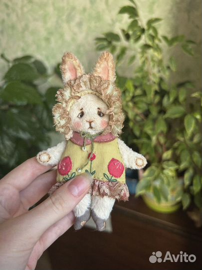 Игрушка зайчонок ручной работы. Handmade