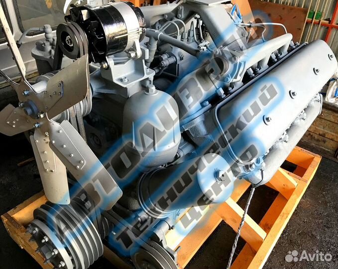 Двигатель ямз 238 ак новый V8 на Дон 1500 (52)