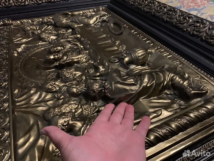 Гальванопластика 99х72 тайная вечеря