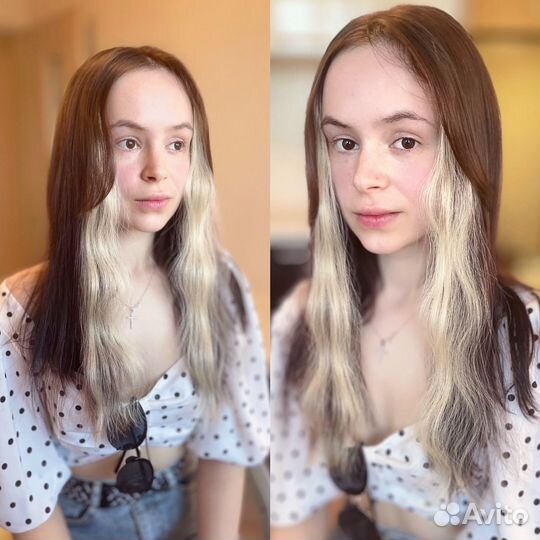 Цветные пряди для волос