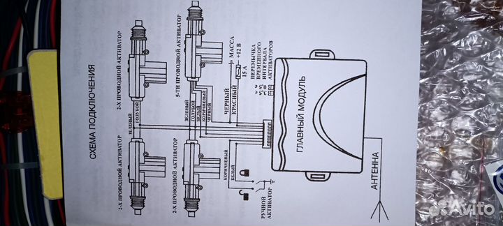 Центральный замок lecar