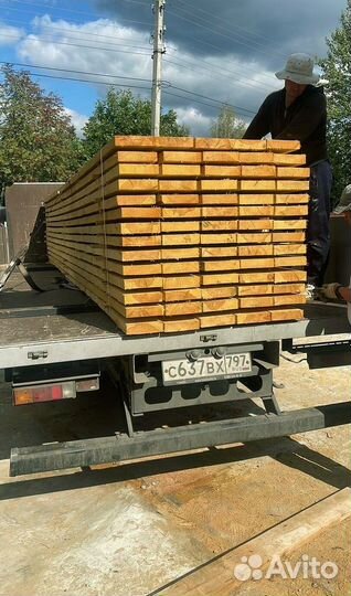 Брус обрезной 100х200х6000мм