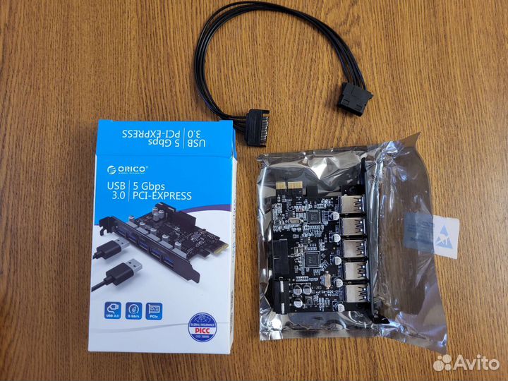Карта расширения orico USB 3.0 PCI-E