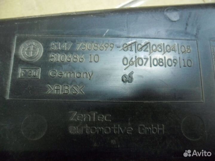 BMW 3 (F30) Крепление инструментов 2011-2018 год