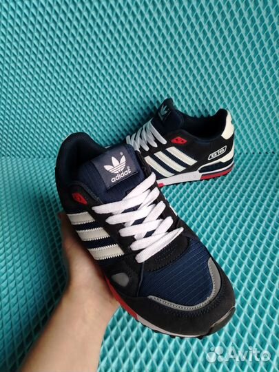 Кроссовки adidas zx 750 navy Red мужские 41-45