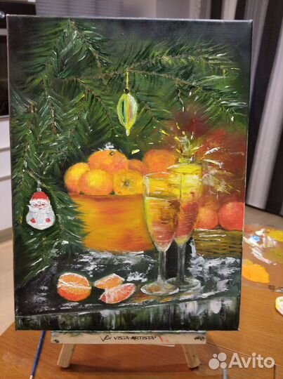 Картина маслом на холсте
