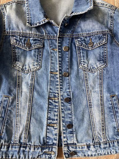 Куртка джинсовая женская, летняя, р.42