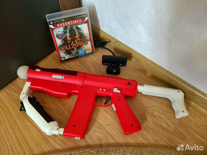 Автомат PS Move Sharp Shooter для Ps3+аксессуары