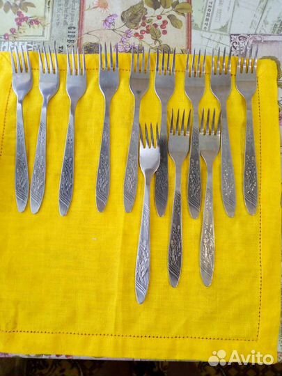 Ложки вилки нержавейка новые