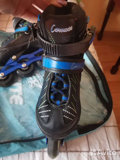 Роликовые коньки детские раздвижные