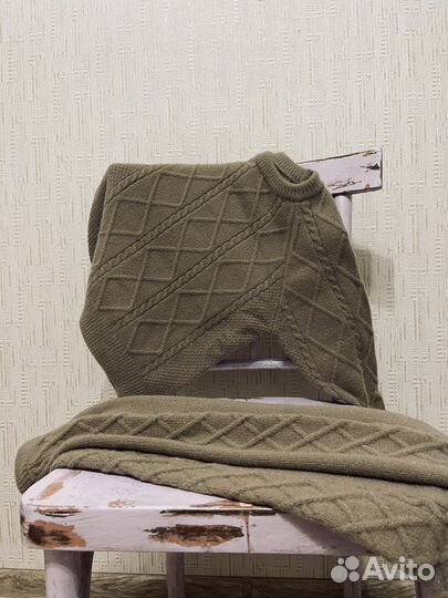 Вязаный костюм детский