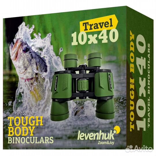 Бинокль Levenhuk Travel 10x40