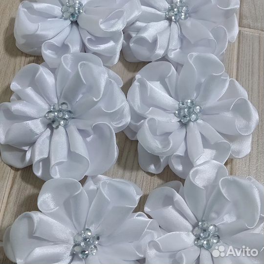 Банты для волос ручной работы для школы