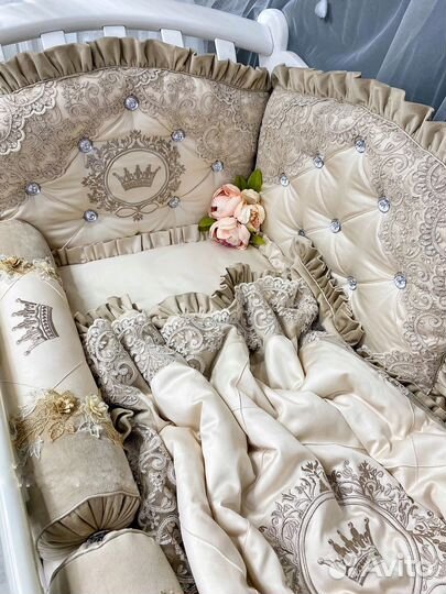 Бортики в детскую кроватку