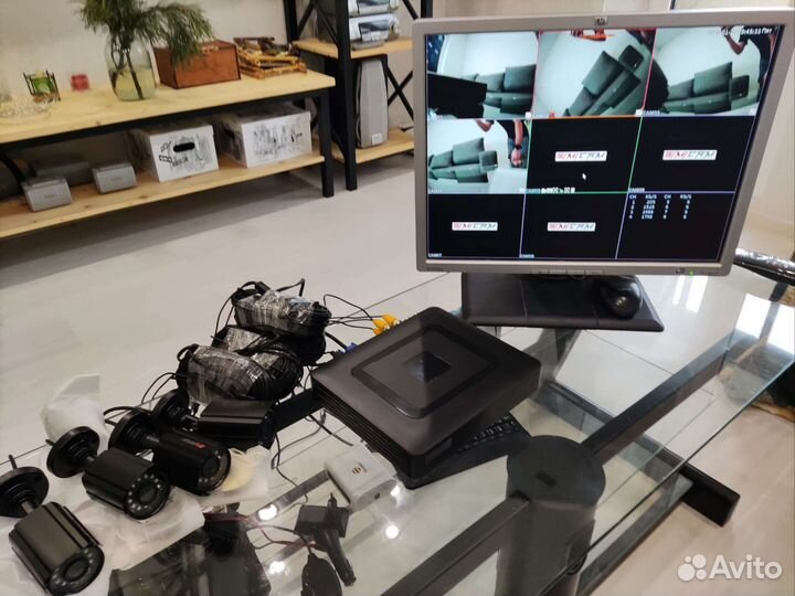 Комплект видеонаблюдения 8 камер