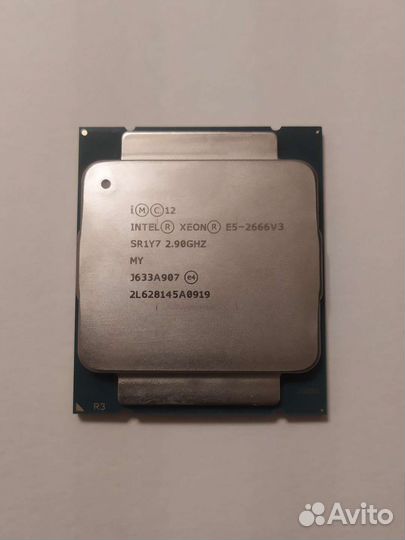 Процессор Intel xeon E5-2666v3