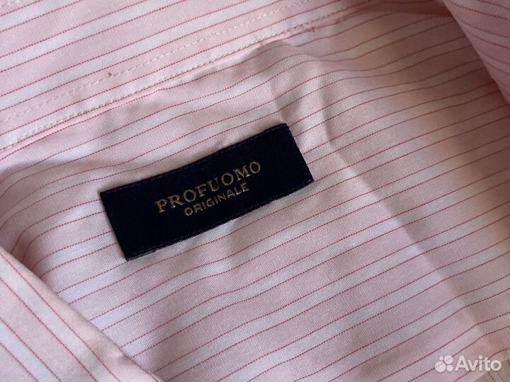 Рубашка мужская 52-54 хлопок Италия