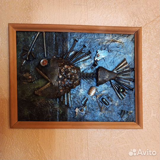 Картина панно в стиле стимпанк