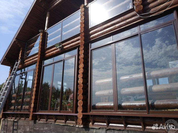 Остекление террас веранд крылец