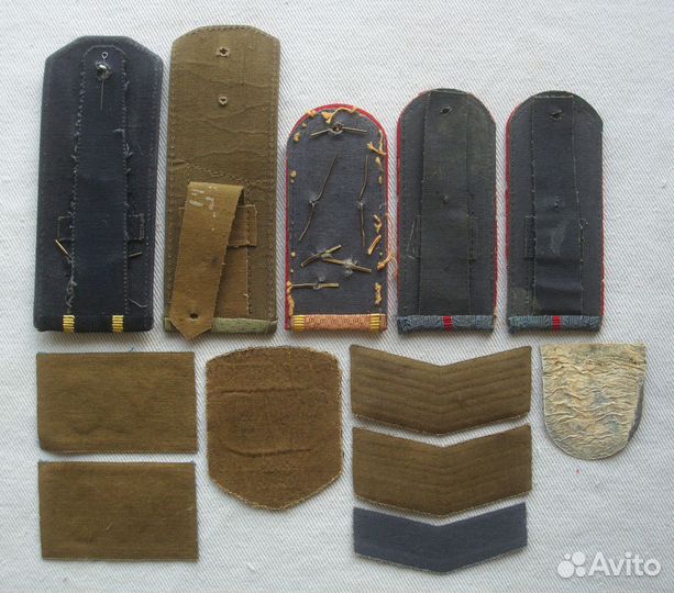 Лот погон и нашивок, вс СССР