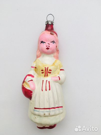 Ёлочные игрушки времен СССР