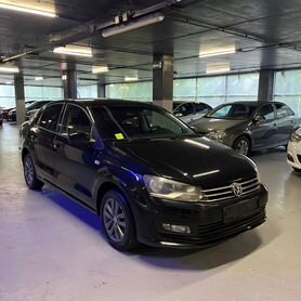 Volkswagen Polo 1.6 AT, 2015, 150 000 км