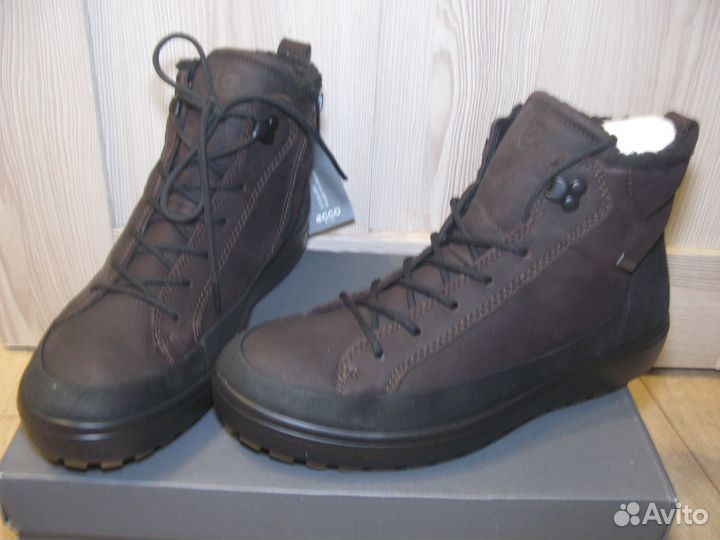 Новые демисез ботинки ecco GTX р 42 оригинал