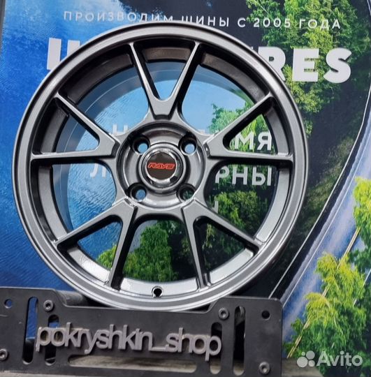 Новые диски R15 4x100 Ray's