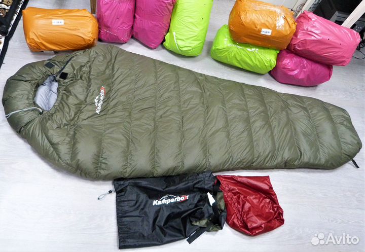 Спальный мешок KamperBox пуховый зимний