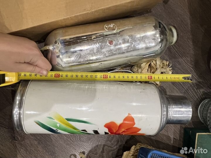 Термос СССР и 2 доп. колбы