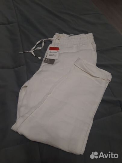 Новые брюки лён 100% h&m 40-42 р